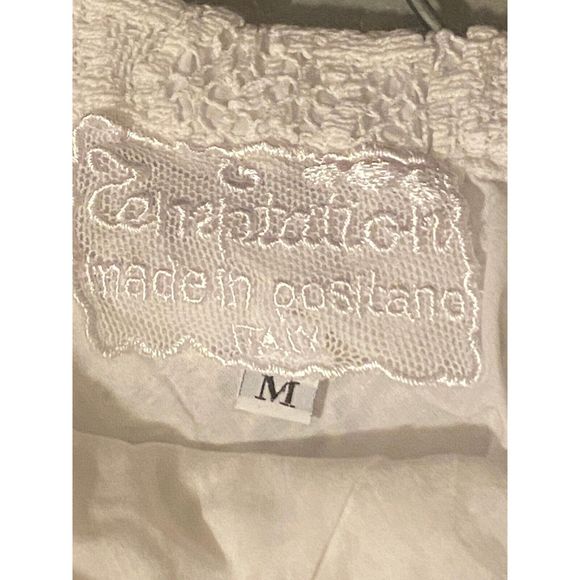 Temptation Positano Mini Skirt White Size Medium - Picture 4 of 4